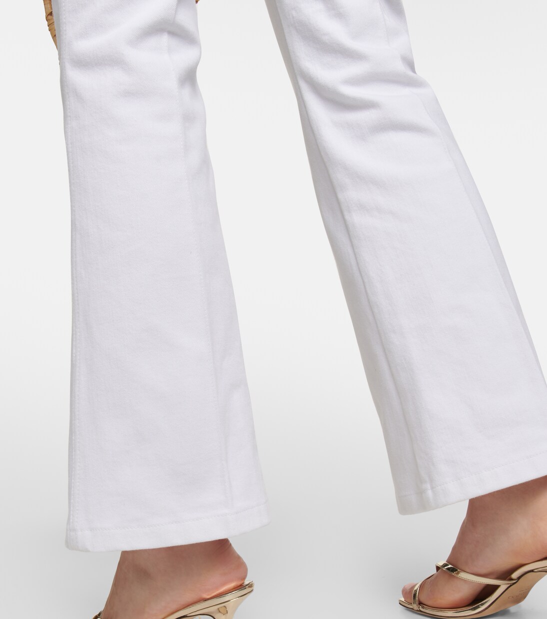 Embellished high-rise flared jeans | Patou