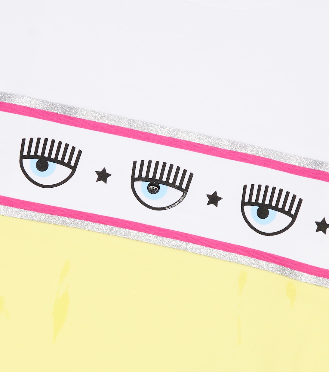 x Chiara Ferragni eye-motif jersey sweatshirt | Monnalisa