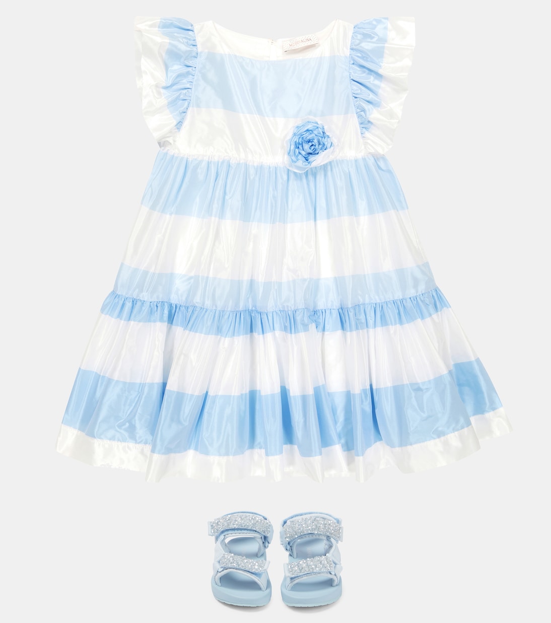 Taffeta dress | Monnalisa