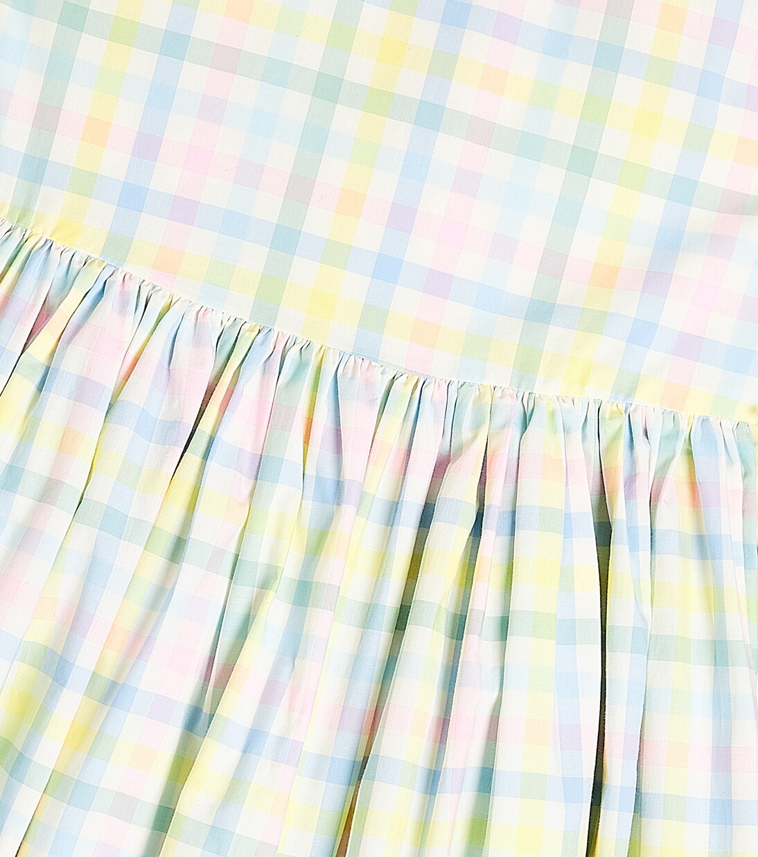 Allison checked cotton dress | Bonpoint