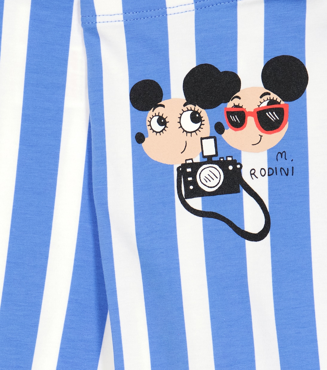 Legging imprimé en coton mélangé | Mini Rodini