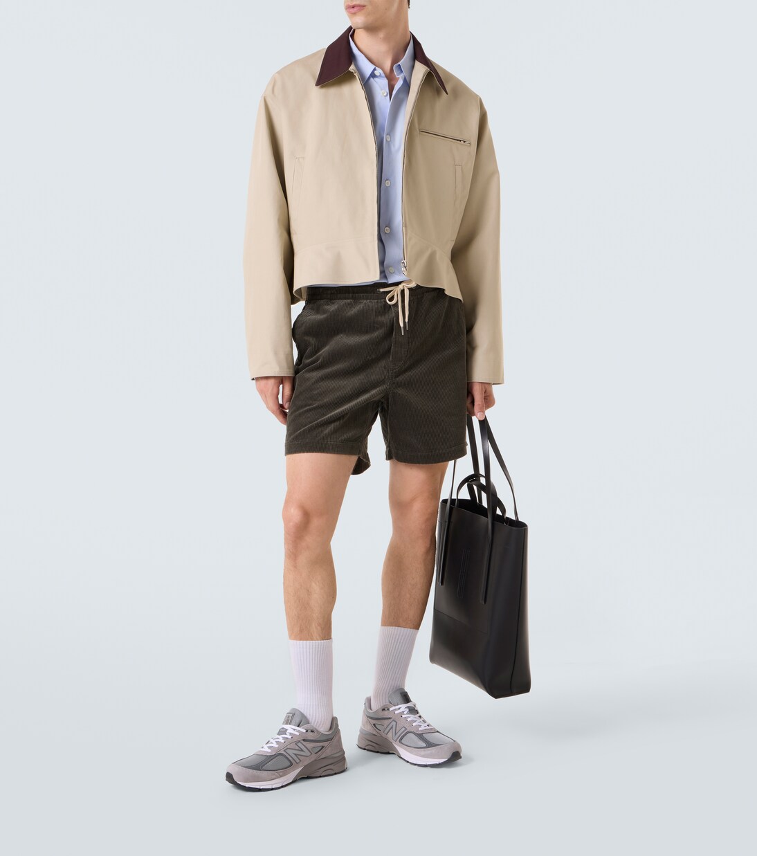 Made In USA 990 suede-trimmed sneakers | New Balance