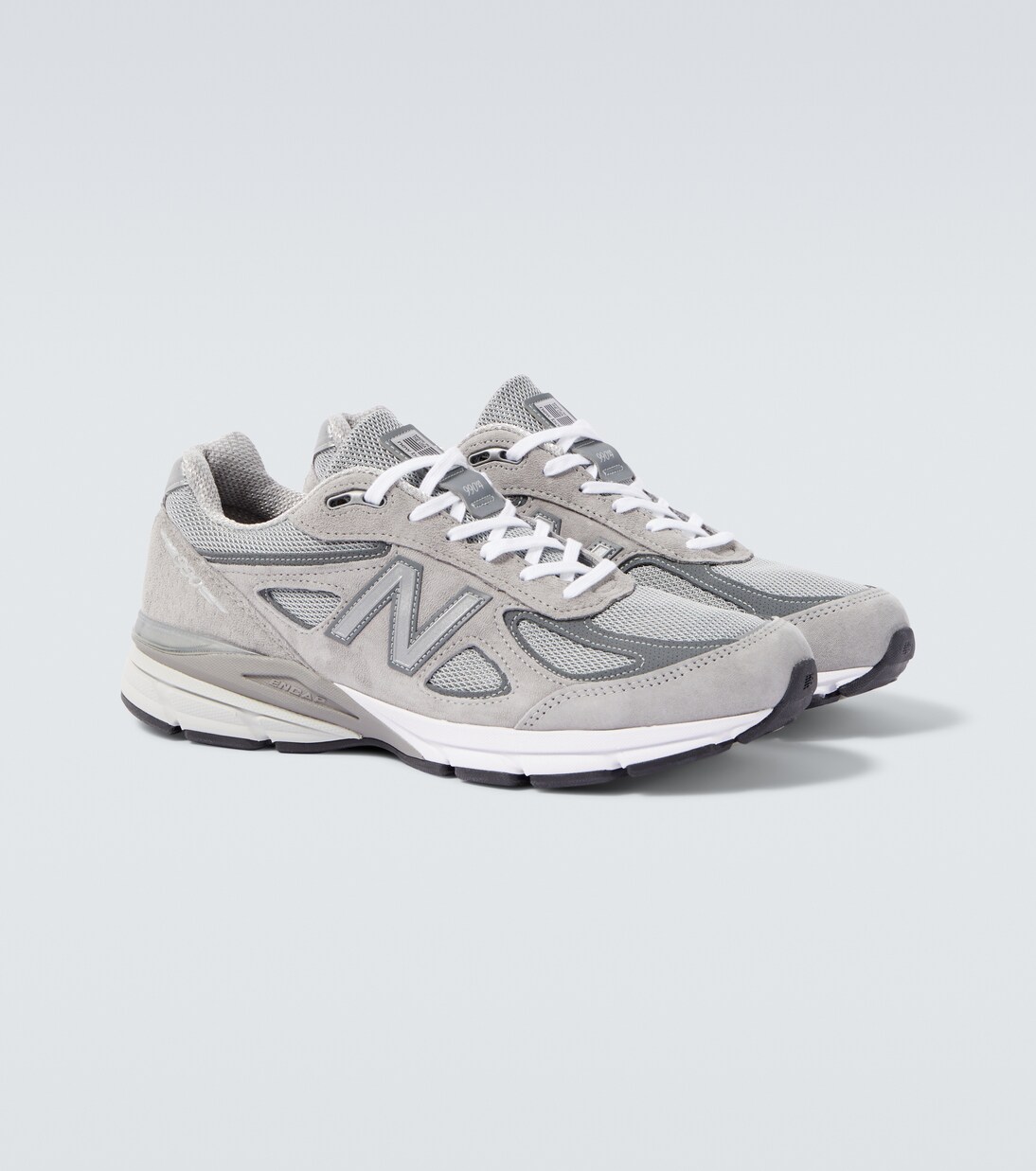 Made In USA 990 suede-trimmed sneakers | New Balance