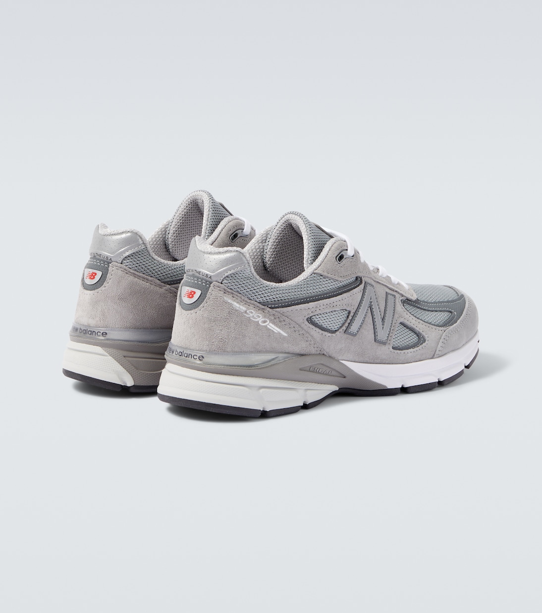 Made In USA 990 suede-trimmed sneakers | New Balance