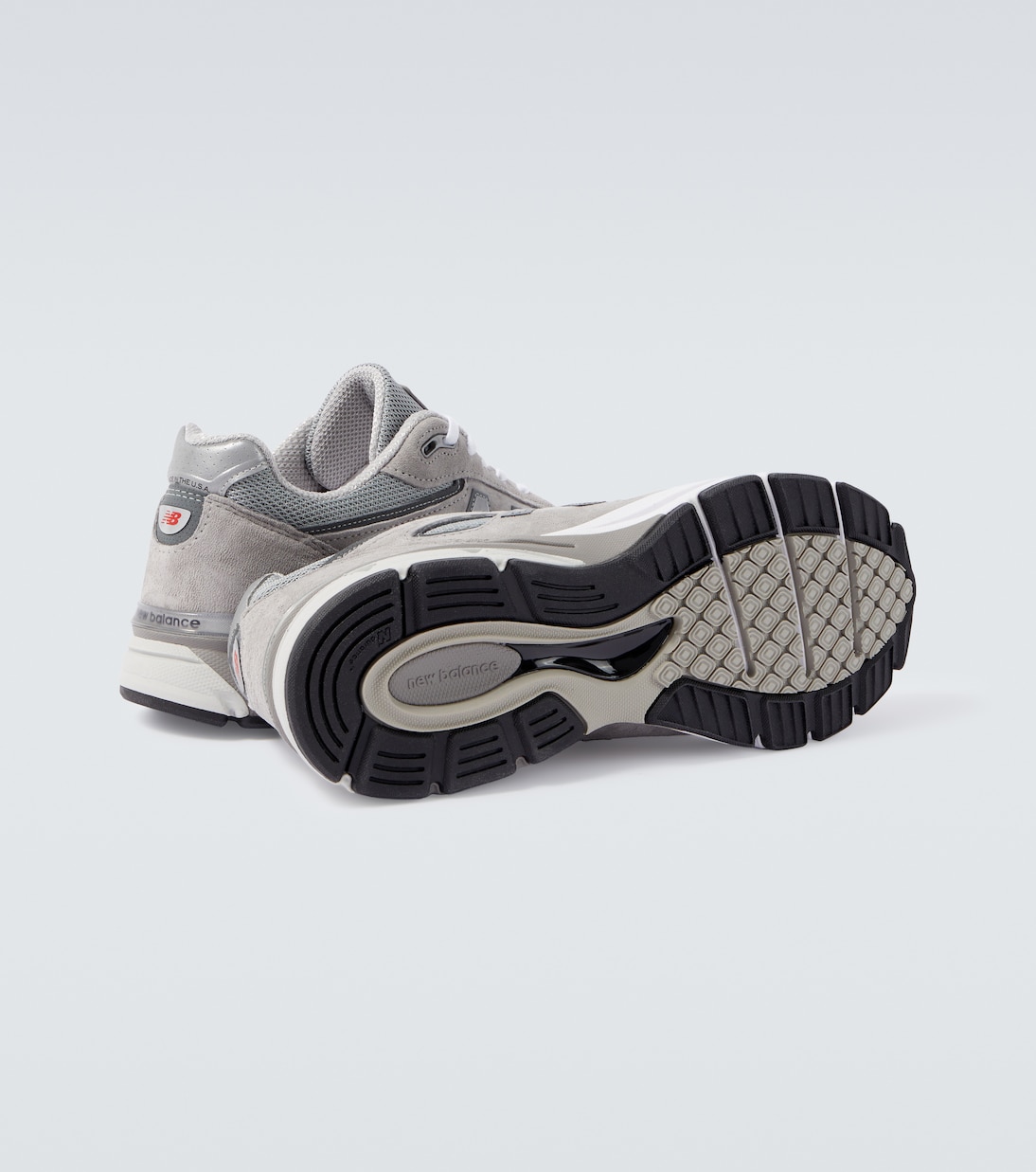 Made In USA 990 suede-trimmed sneakers | New Balance