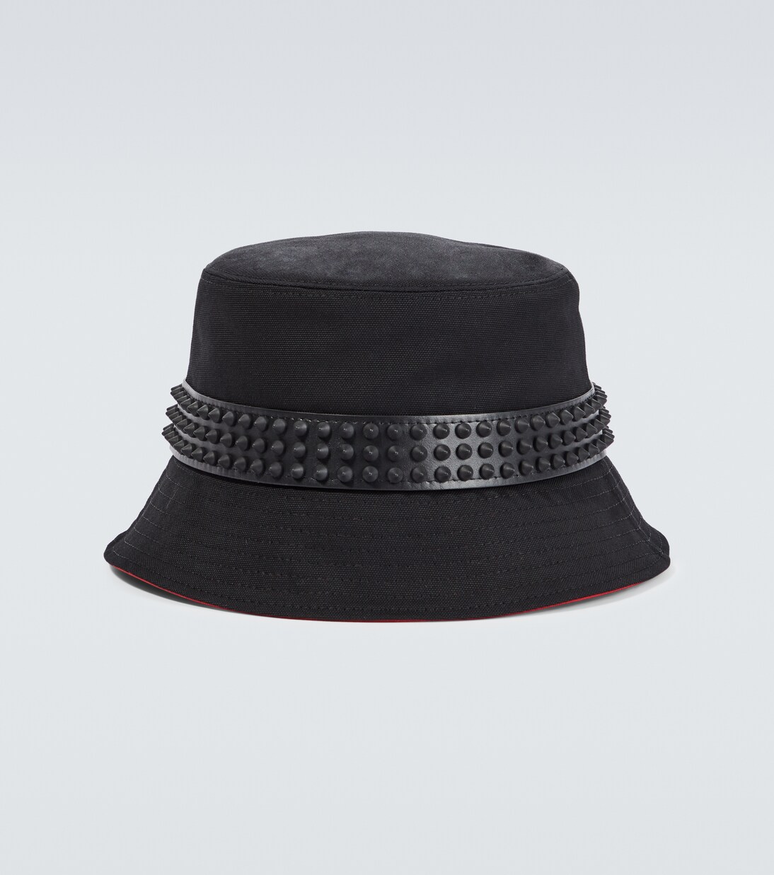 Bobino Spikes canvas bucket hat | Christian Louboutin