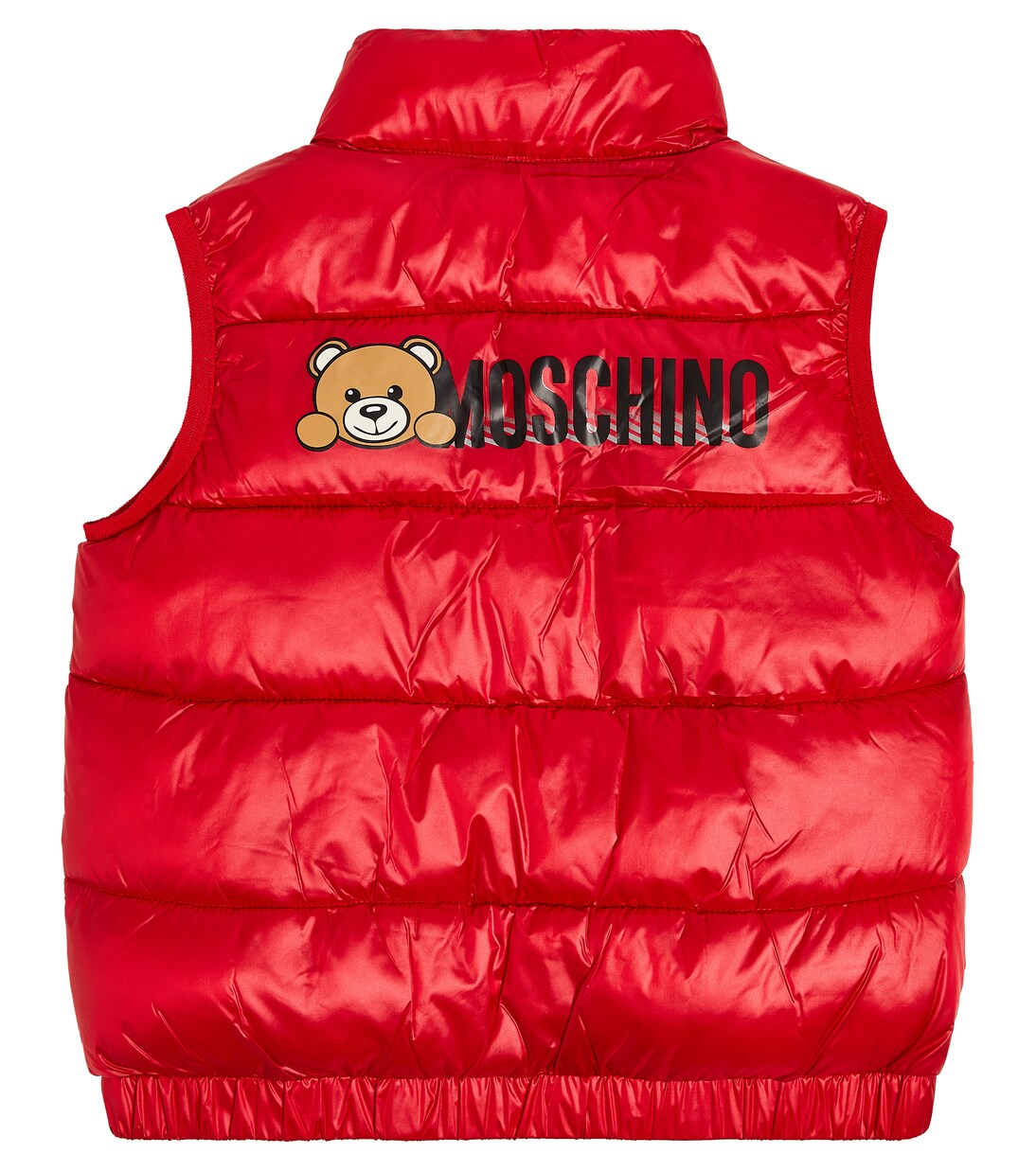 Logo quilted gilet | Moschino Kids