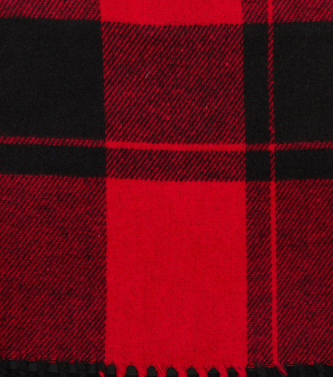 Gonna a quadri con frange | Il Gufo