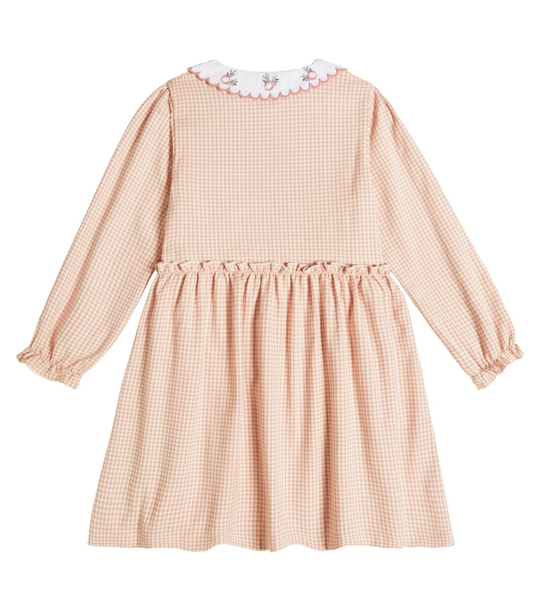 Smocked checked dress | Tartine et Chocolat