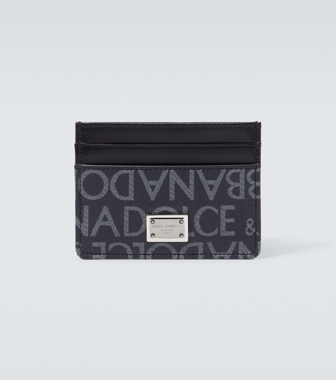 Porte-cartes en cuir à logo | Dolce&Gabbana