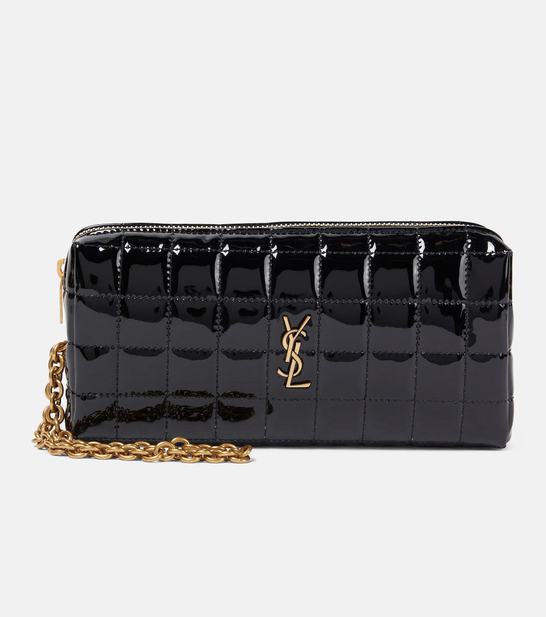 Cassandre matelassé pouch with strap | Saint Laurent