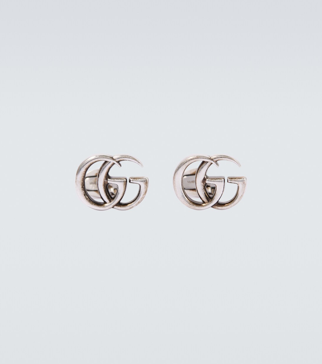 GG sterling silver cufflinks | Gucci
