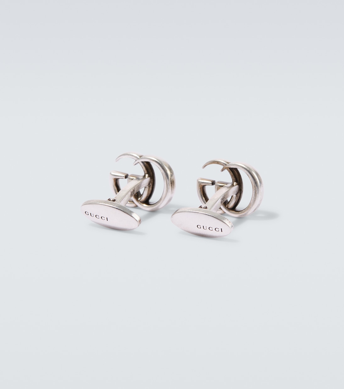 GG sterling silver cufflinks | Gucci