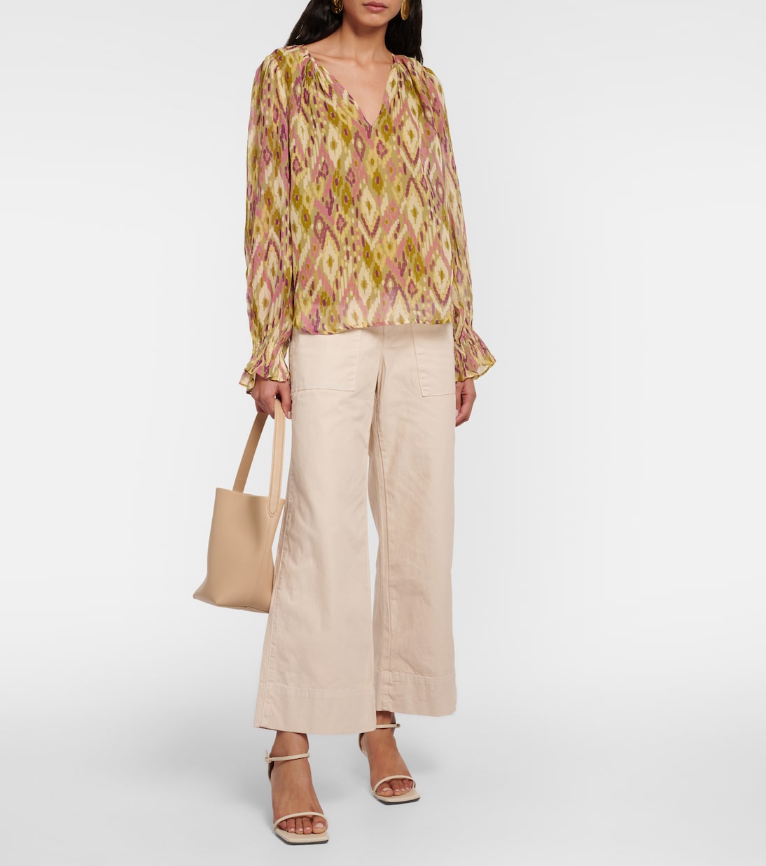 Kathy georgette blouse | Velvet