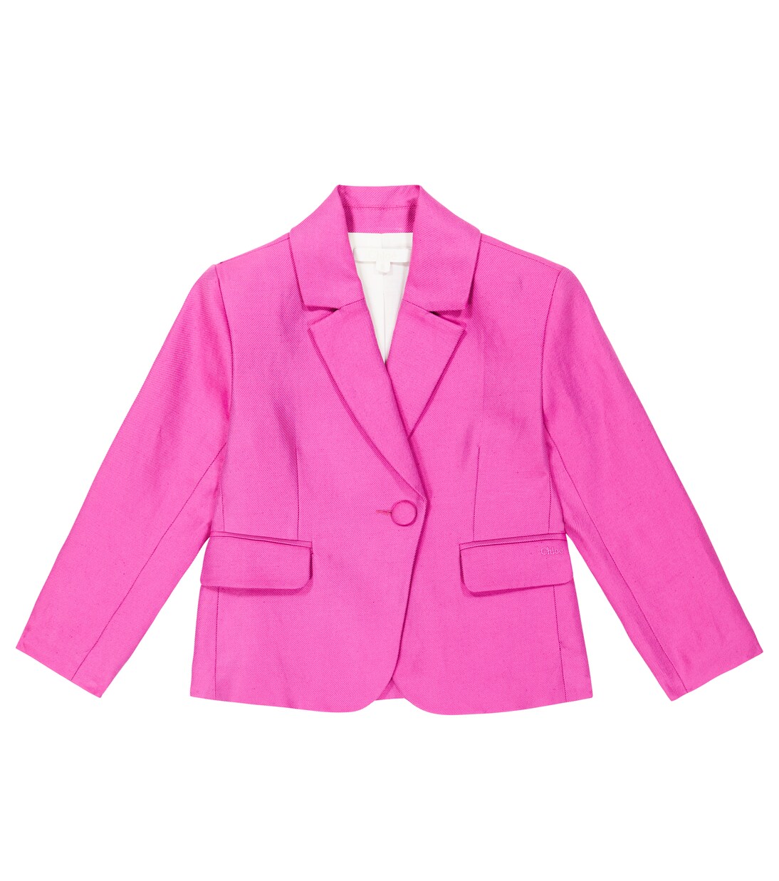 Linen and cotton suit jacket | Chloé Kids