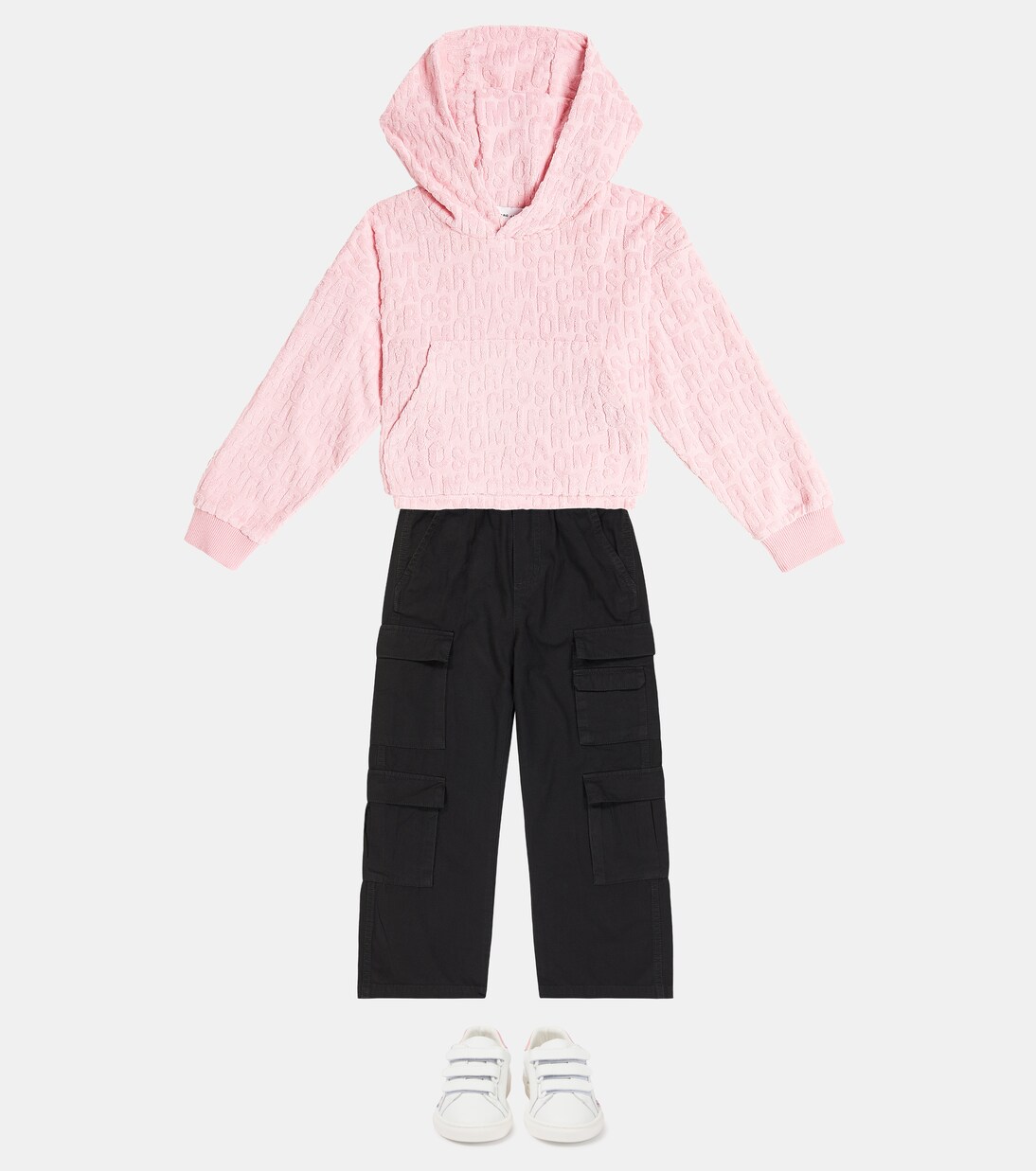 Logo cotton-blend hoodie | Marc Jacobs Kids