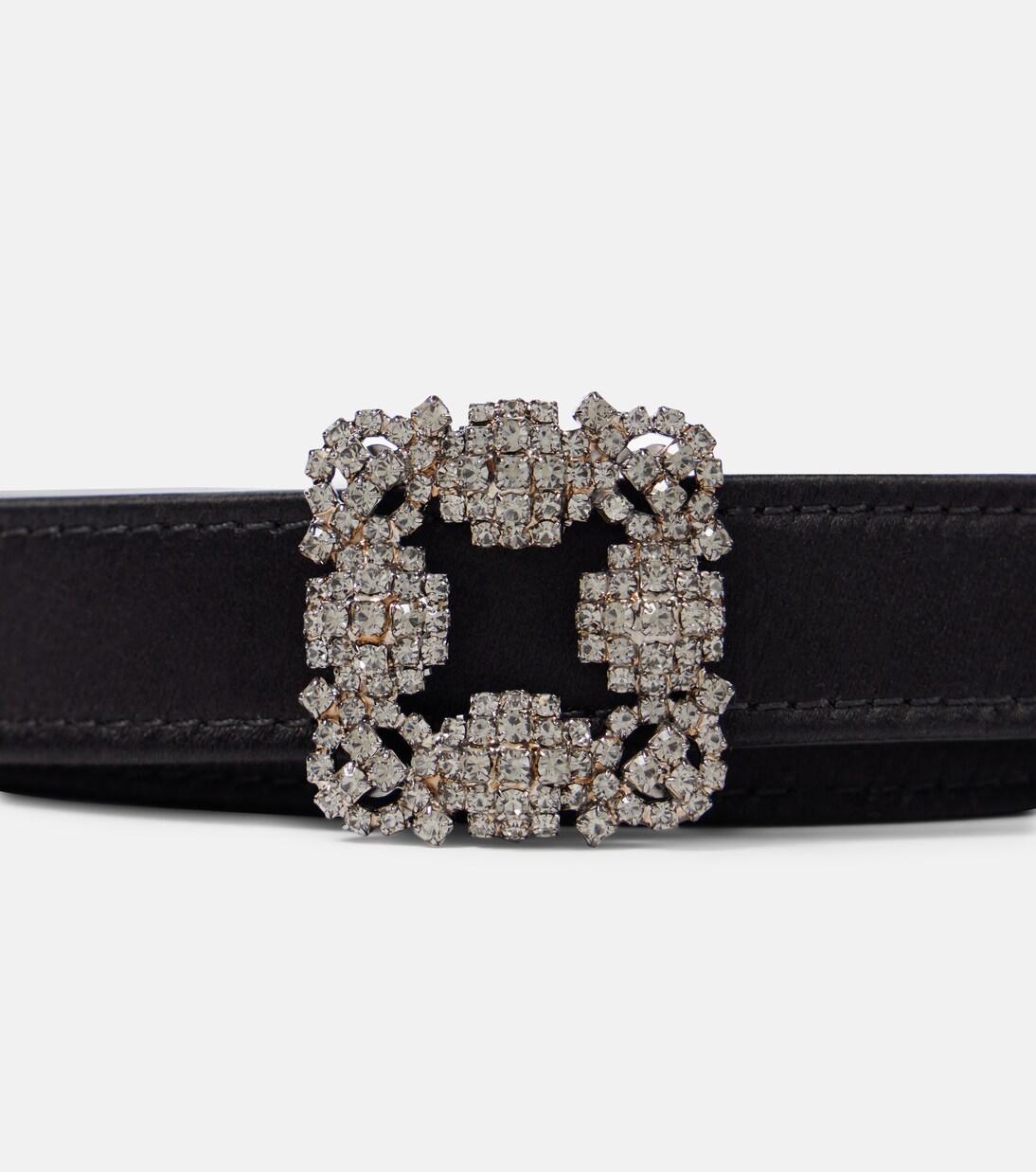Hangisi embellished satin belt | Manolo Blahnik