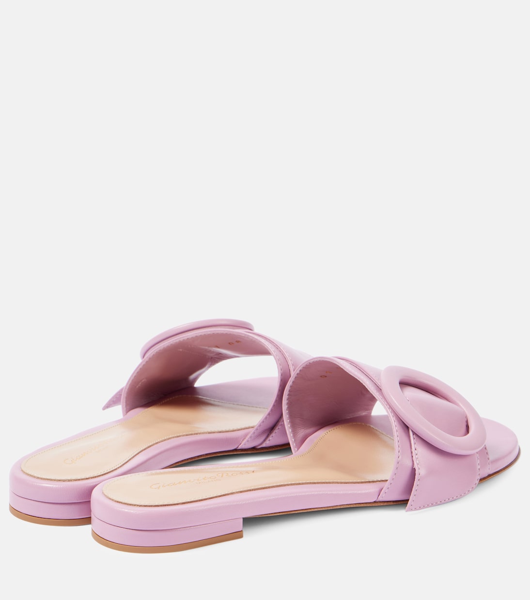 Pantoletten aus Leder | Gianvito Rossi