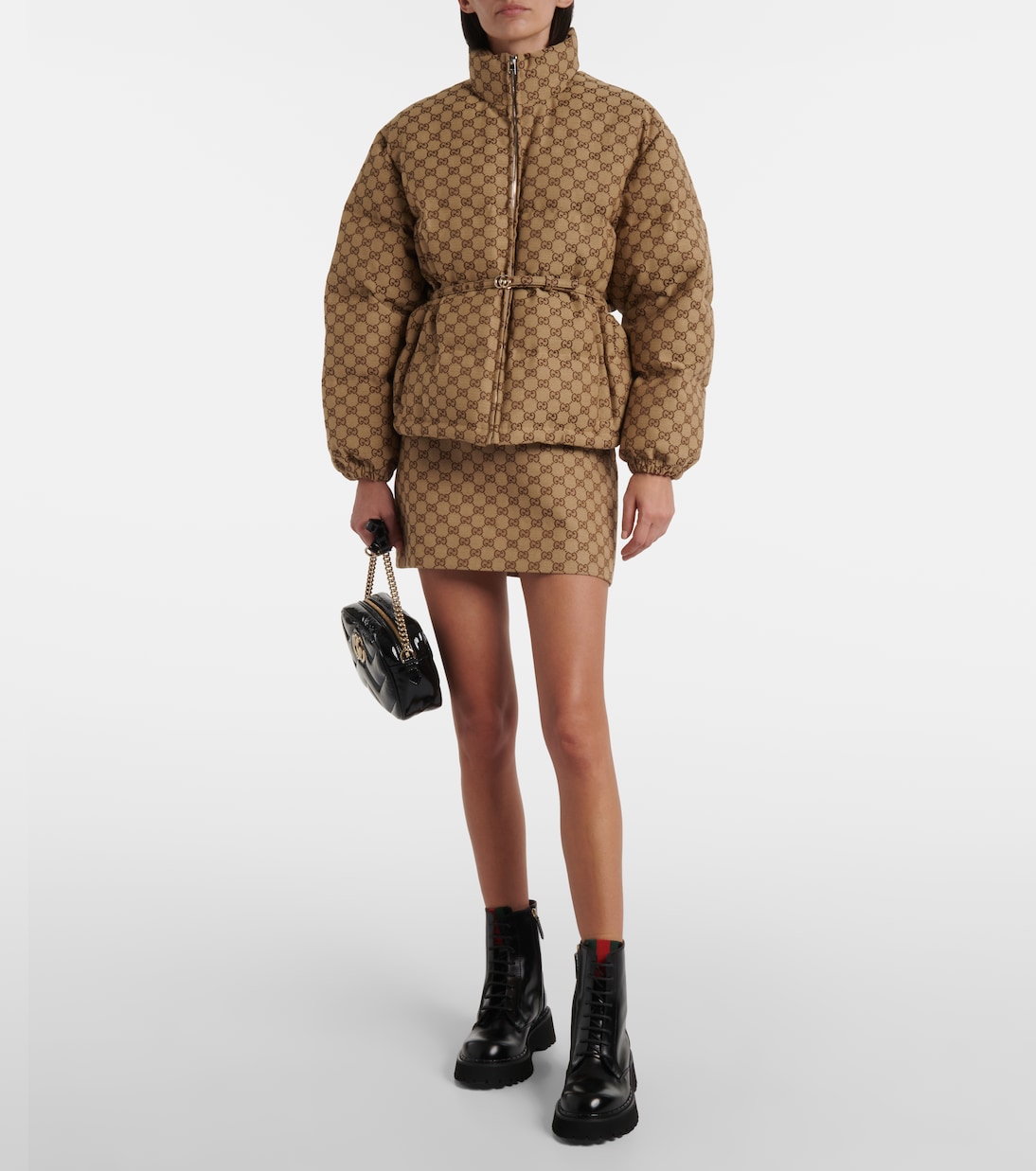 GG Canvas down jacket | Gucci