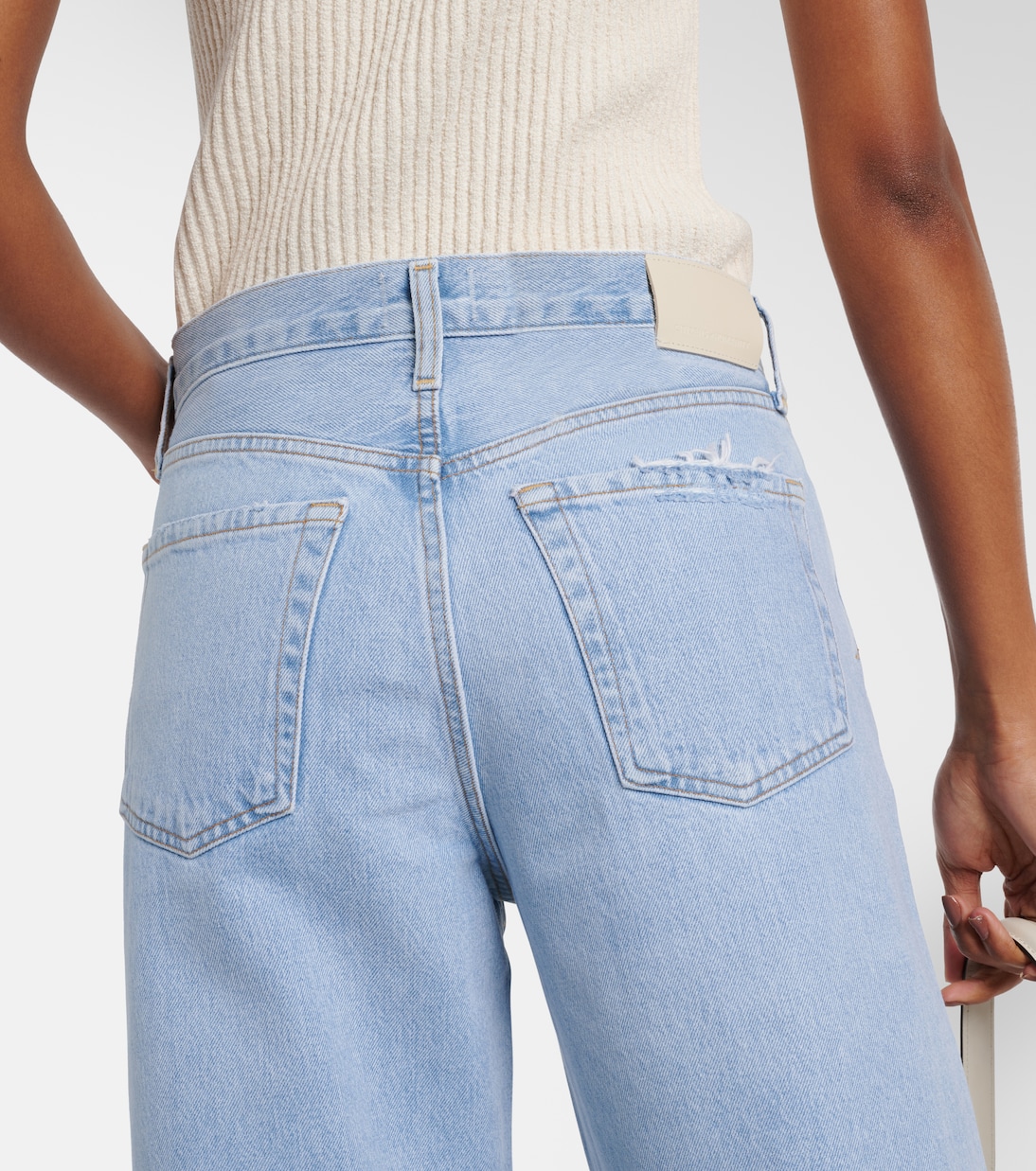 Low-Rise Wide-Leg Jeans Pina | Citizens of Humanity