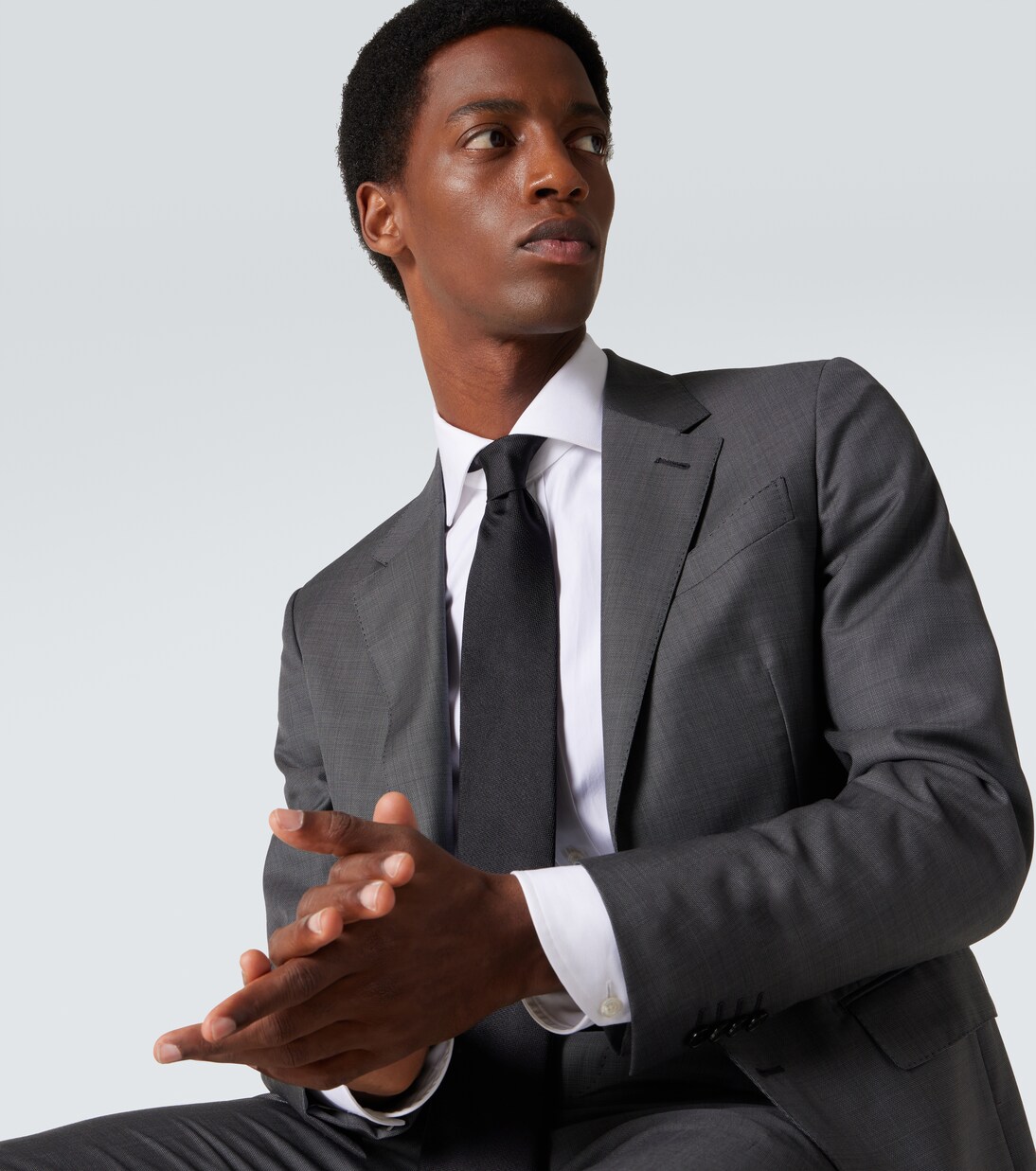 Silk twill tie | Zegna