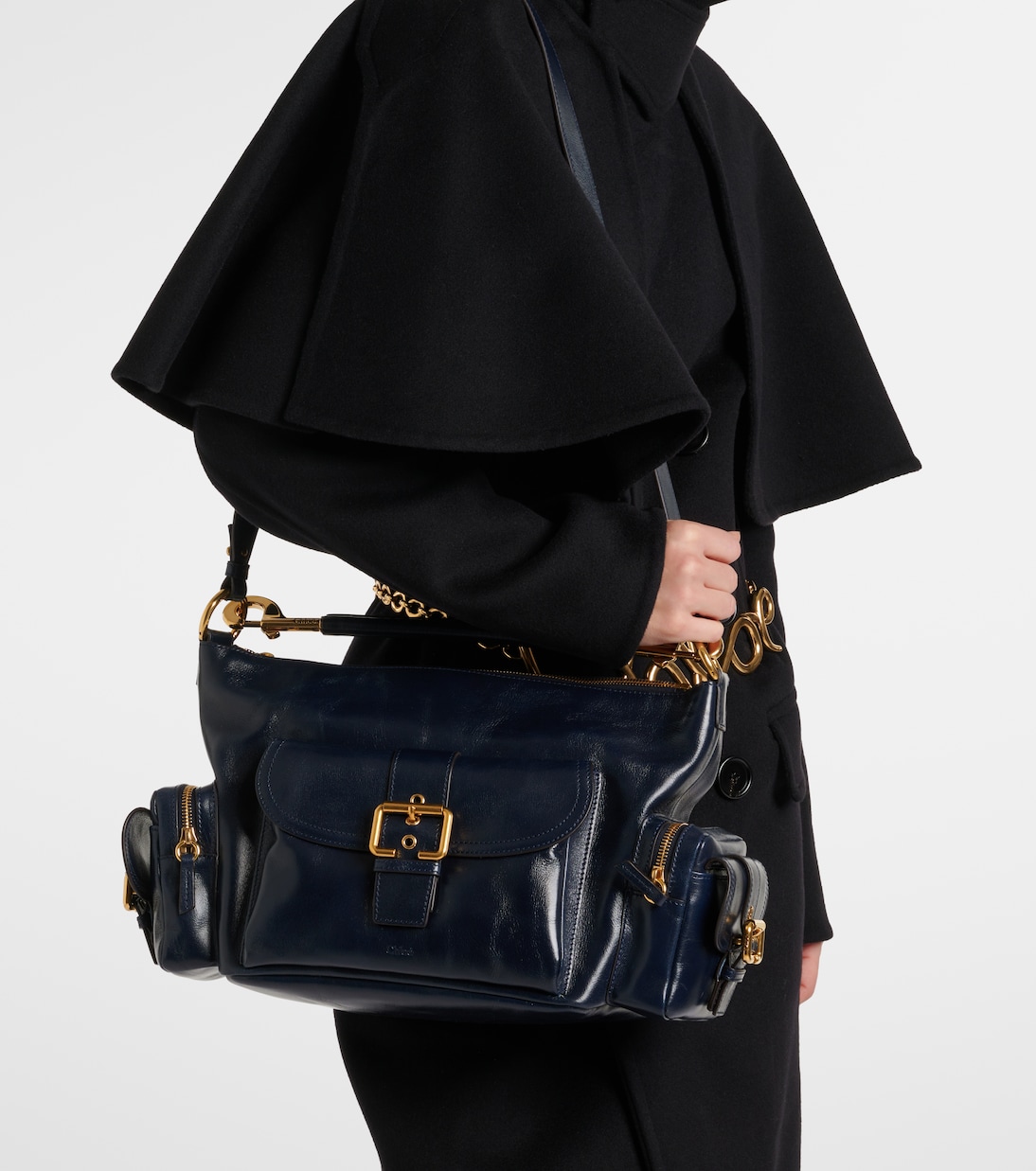 Schultertasche Camera Medium aus Leder | Chloé