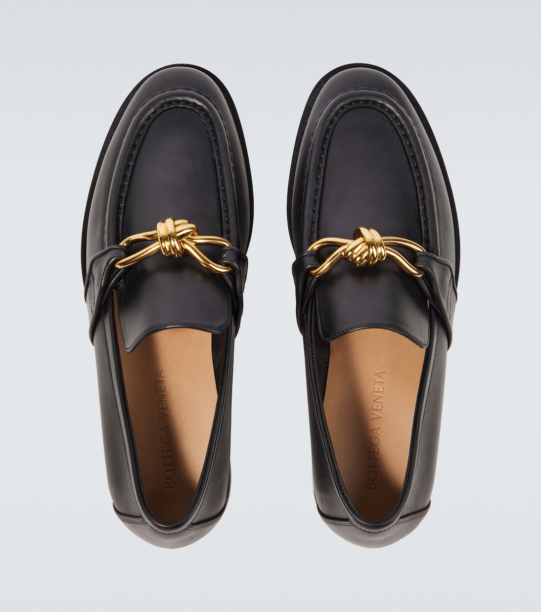 Mocassins Astaire Knot en cuir | Bottega Veneta