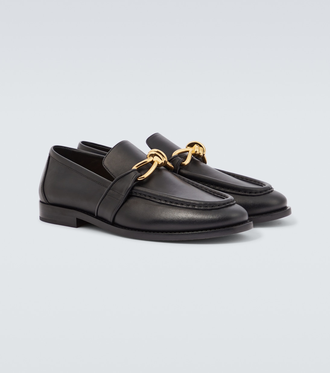 Mocassins Astaire Knot en cuir | Bottega Veneta