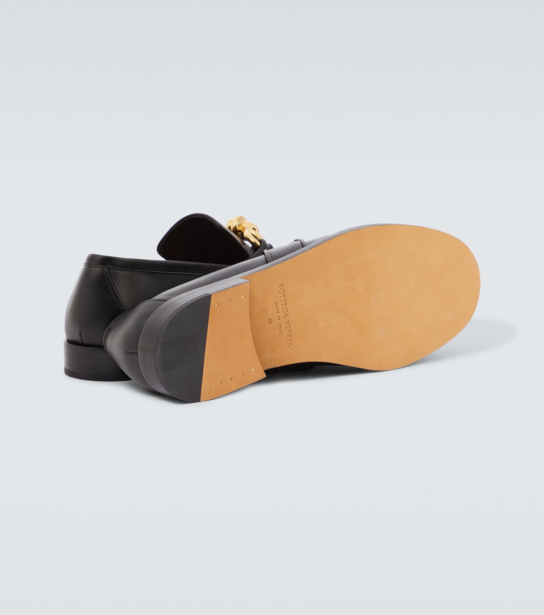 Mocassins Astaire Knot en cuir | Bottega Veneta