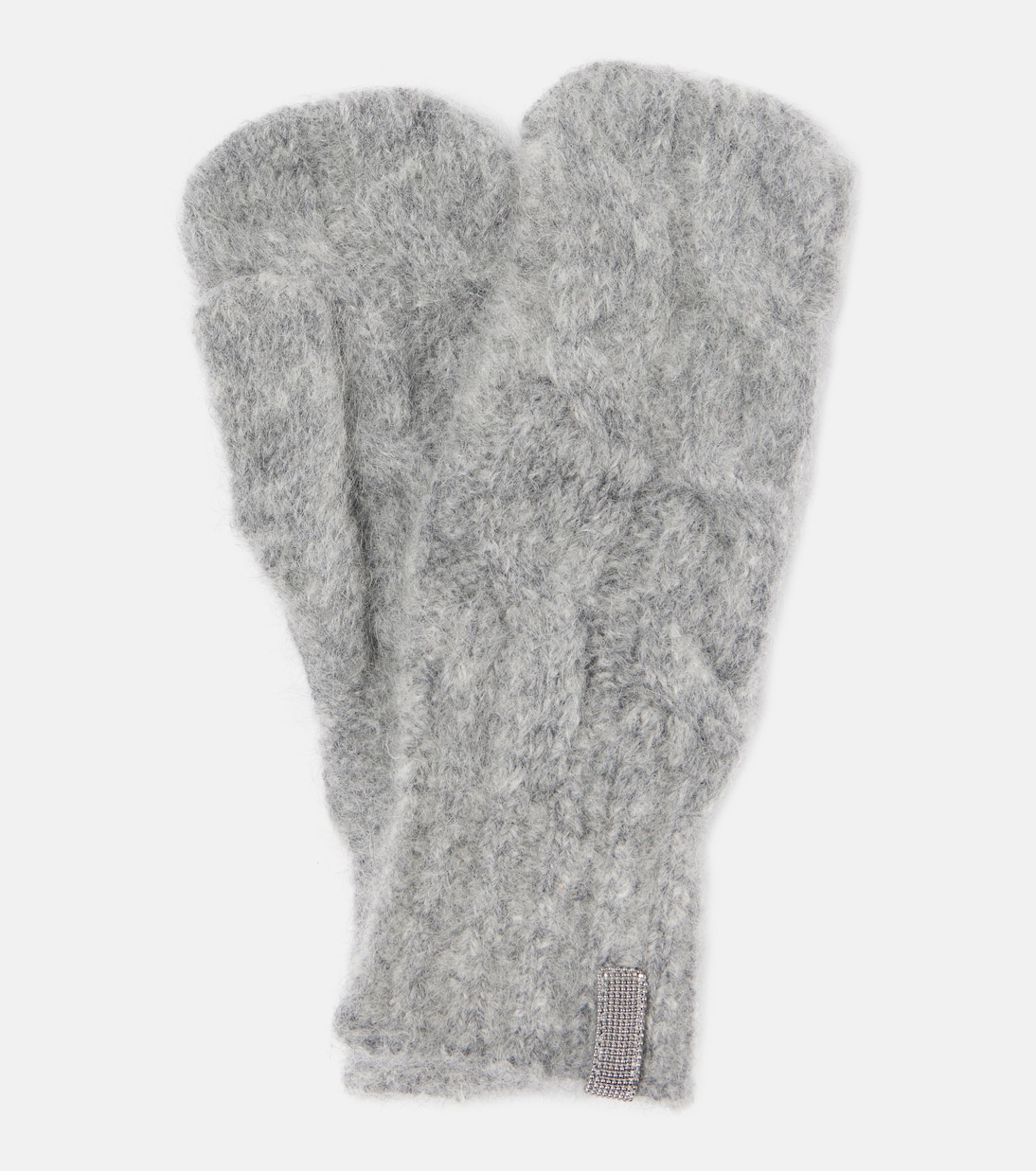 Mohair and wool gloves | Brunello Cucinelli