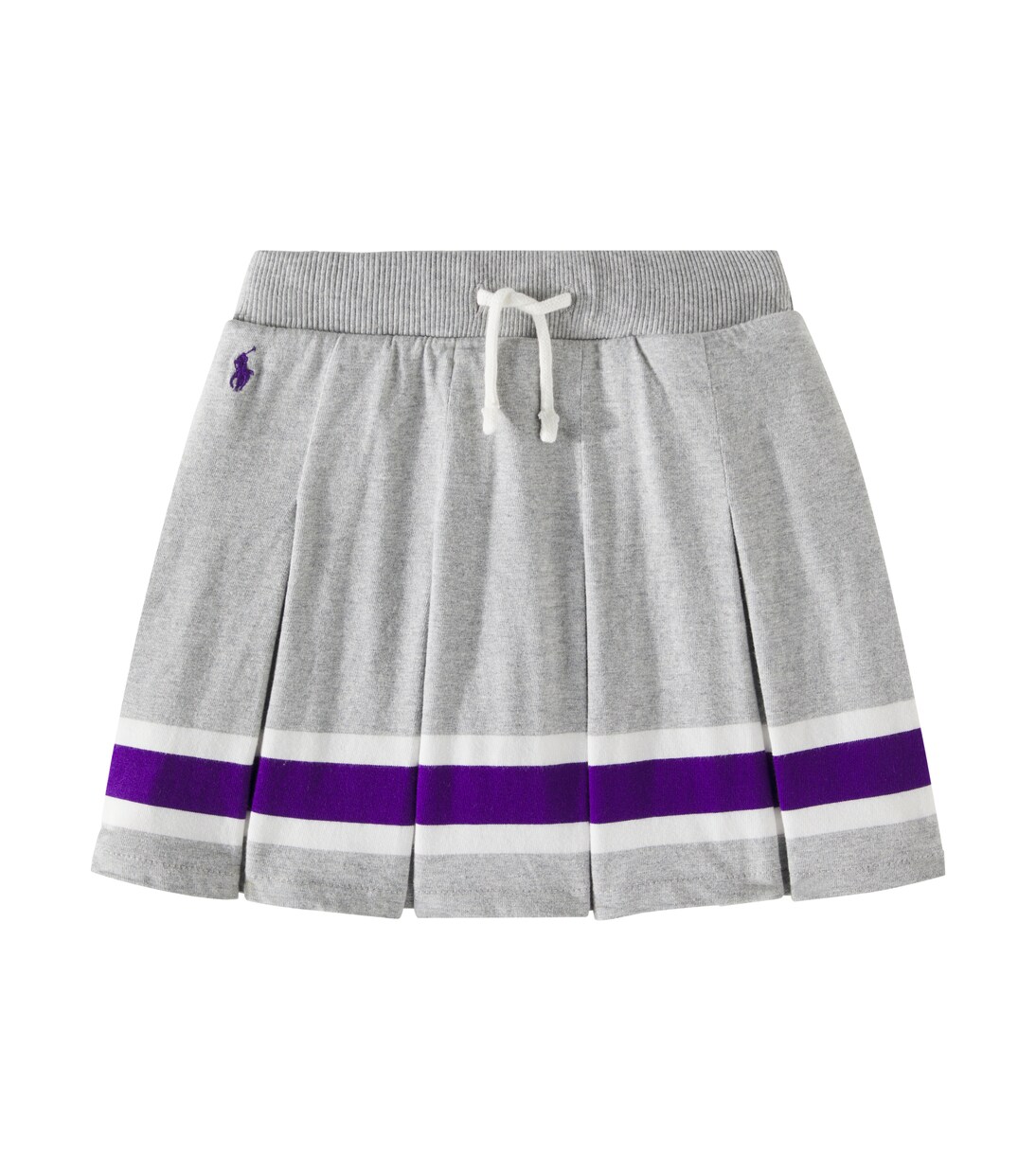 Pleated cotton skirt | Polo Ralph Lauren Kids