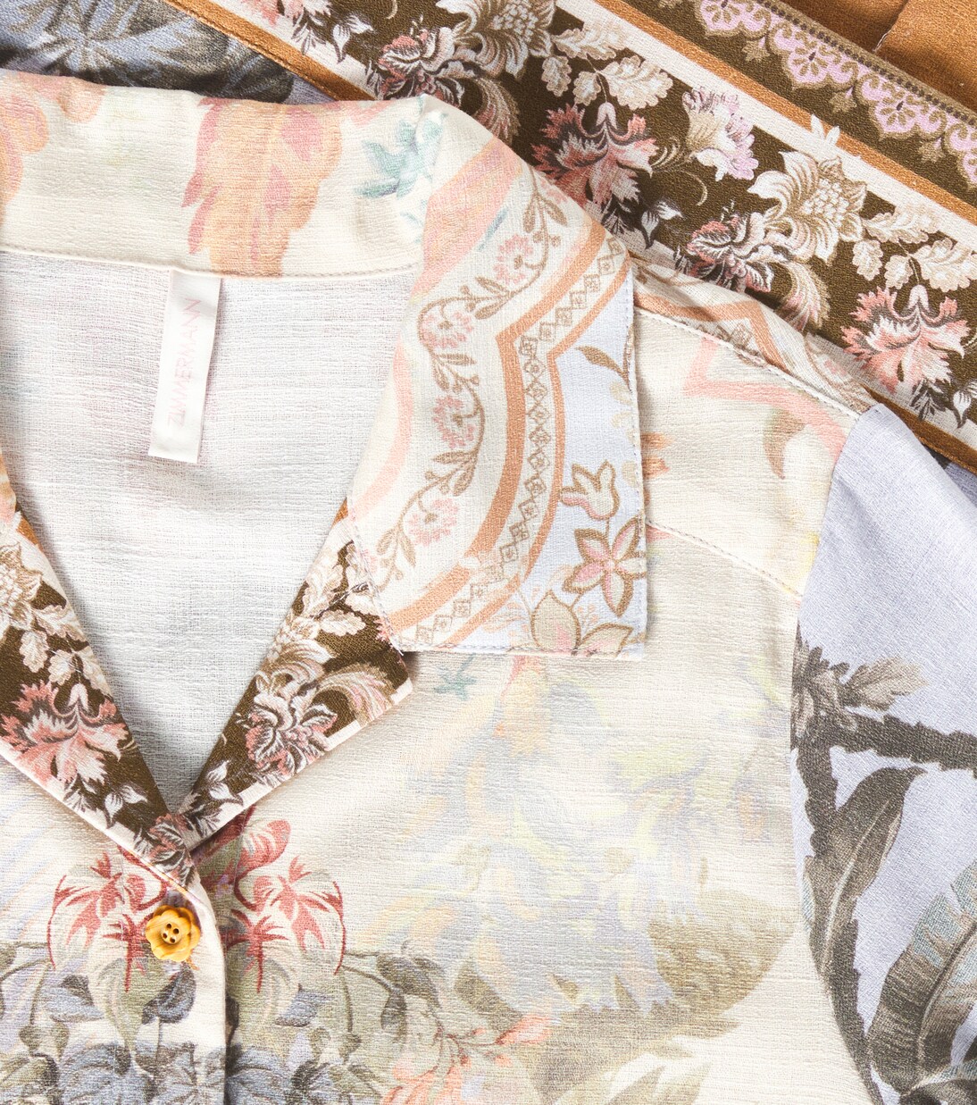 Wylie floral cotton dress | Zimmermann Kids