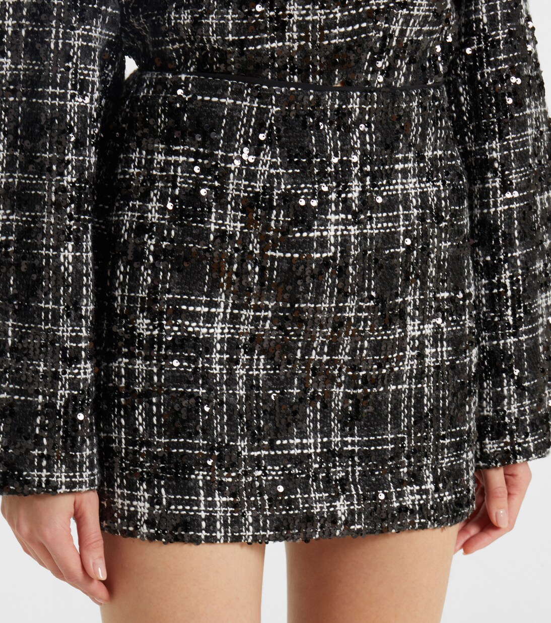 Minifalda de bouclé | Rotate