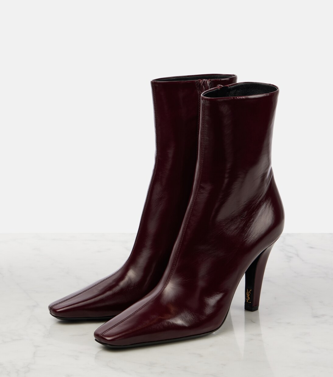 Stivaletti Jill 95 in pelle | Saint Laurent