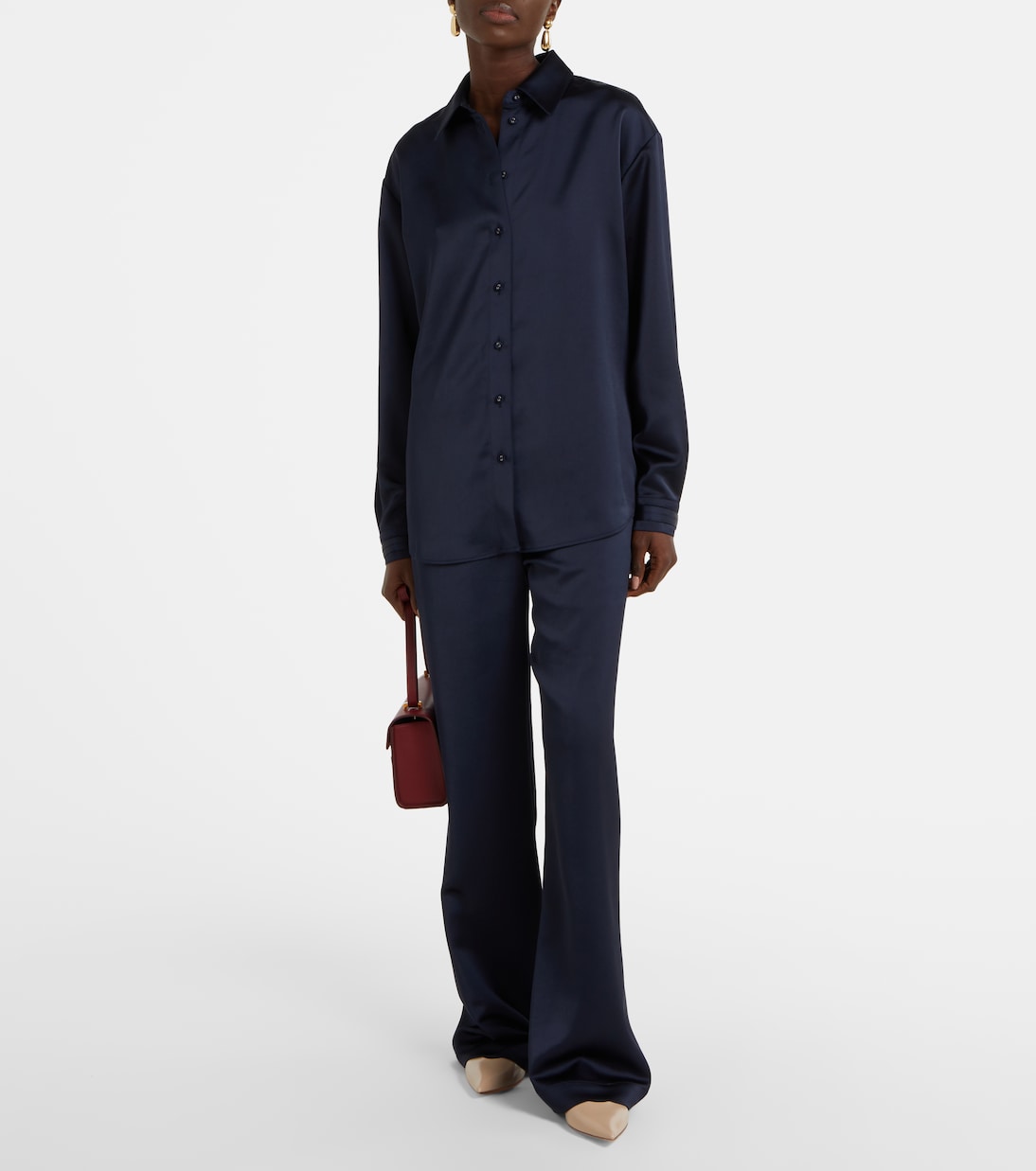 Ballerinas aus Lackleder | Gianvito Rossi