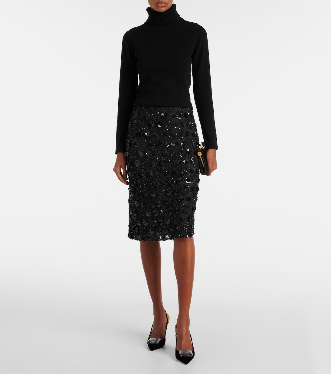 Jaipur 85 velvet slingback pumps | Gianvito Rossi