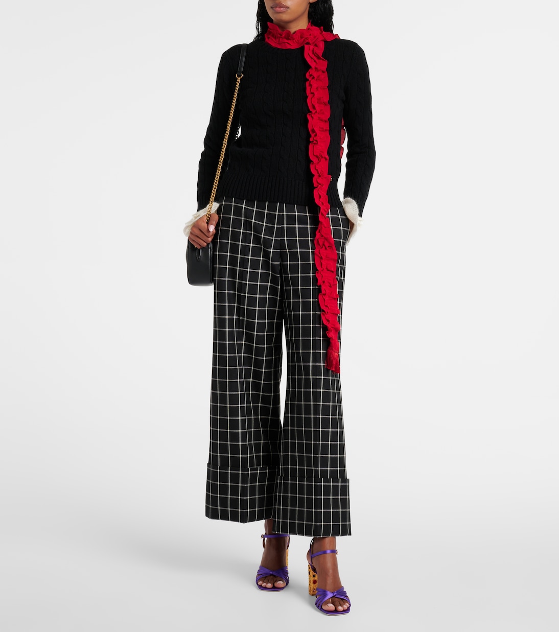 Sandalen Preshoes 90 aus Satin mit Kristallen | Valentino Garavani