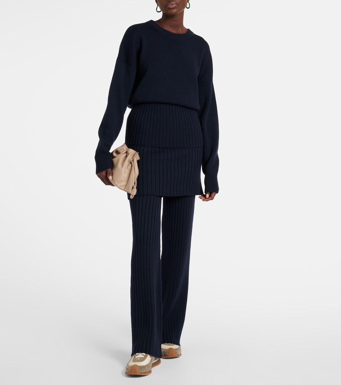 Flamenco Mini leather clutch | Loewe