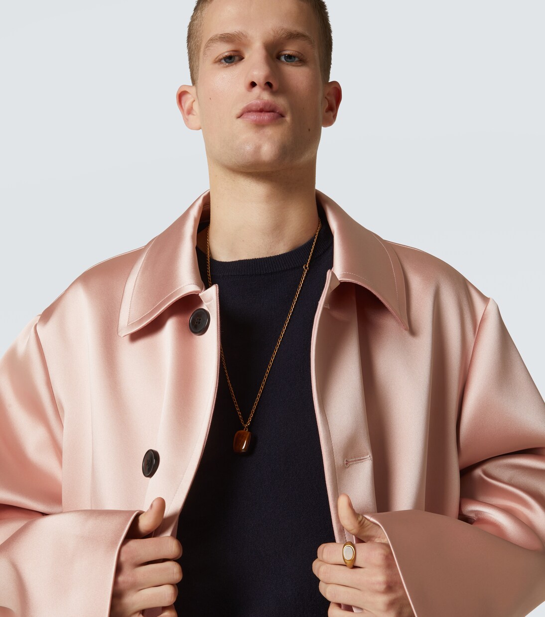 Gold-plated pendant necklace | Dries Van Noten