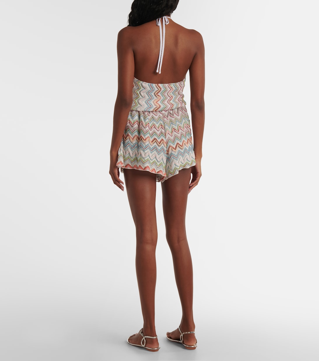 Combi-short Zigzag en crochet | Missoni