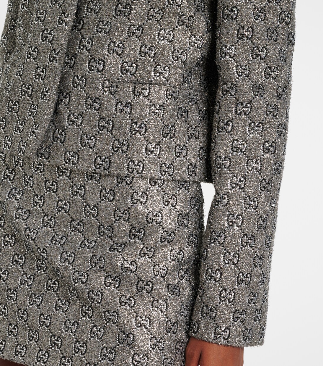 Blazer GG en lamé | Gucci
