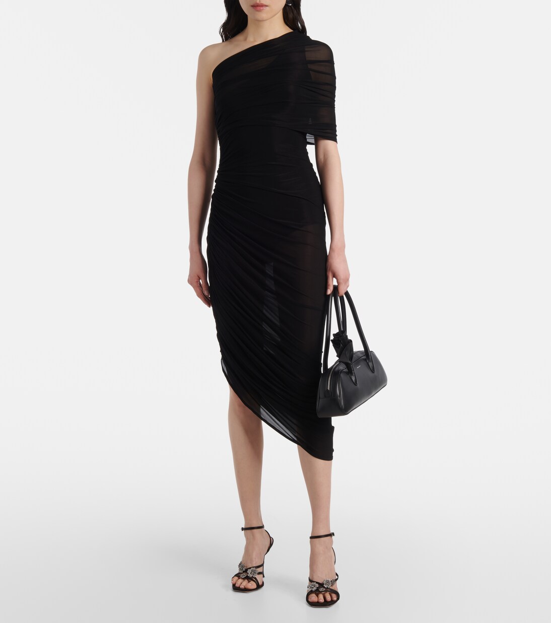 Sandalen I Love Vivier Flower 100 aus Satin | Roger Vivier