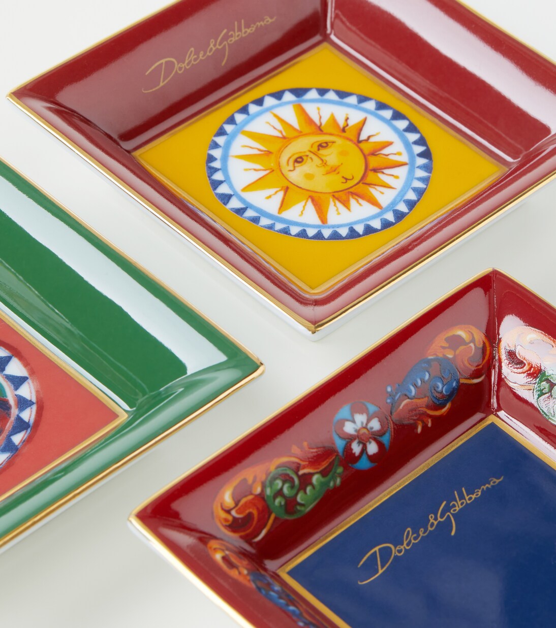 Set de 3 bandejas decorativas Carretto | Dolce&Gabbana Casa