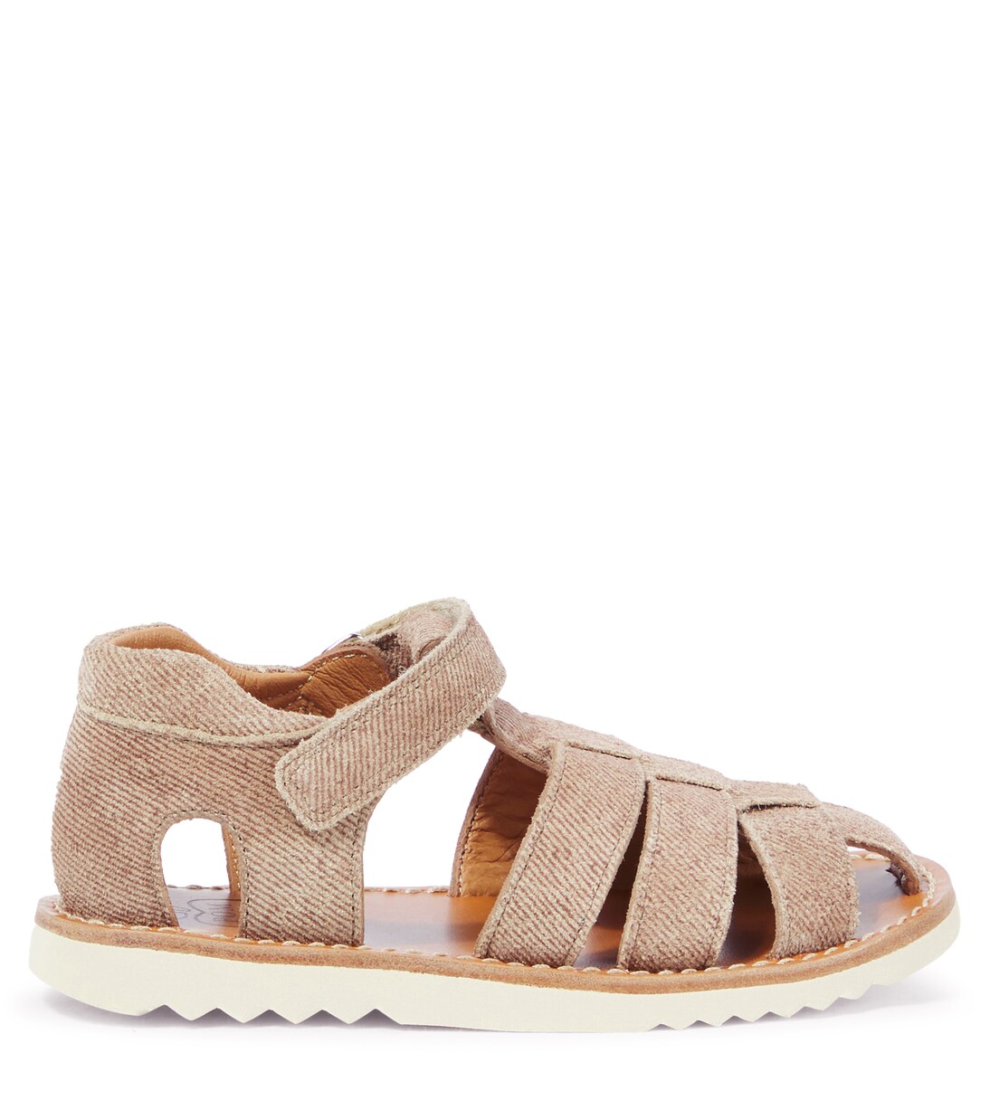 Sandalen Waff Papy aus Denim | Pom d'Api