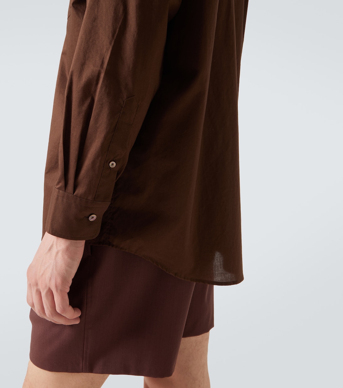 Oversized cotton shirt | Auralee