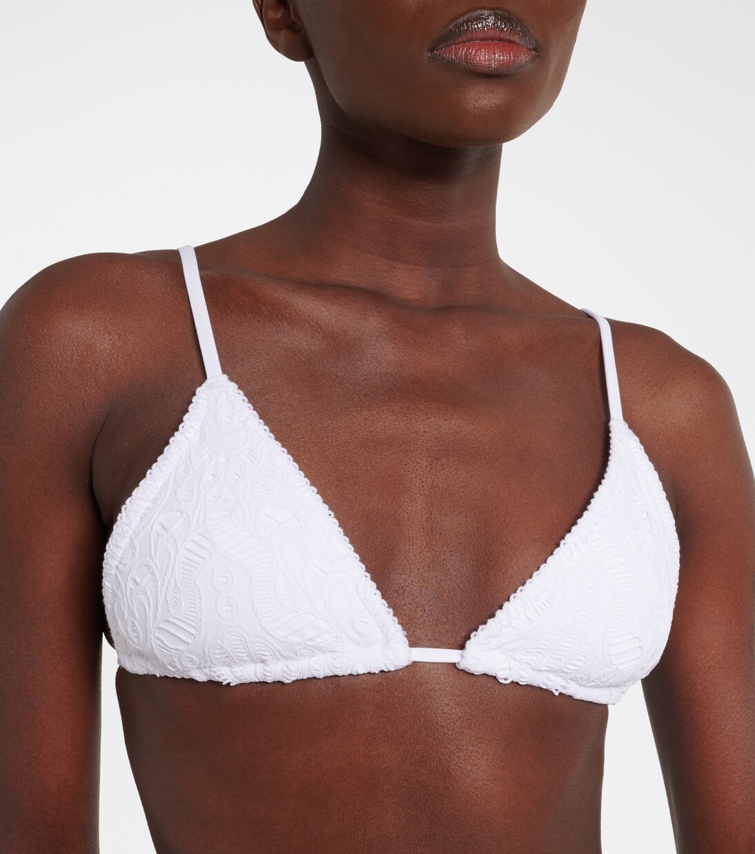 Bikini-Oberteil aus Baumwolle | Farm Rio