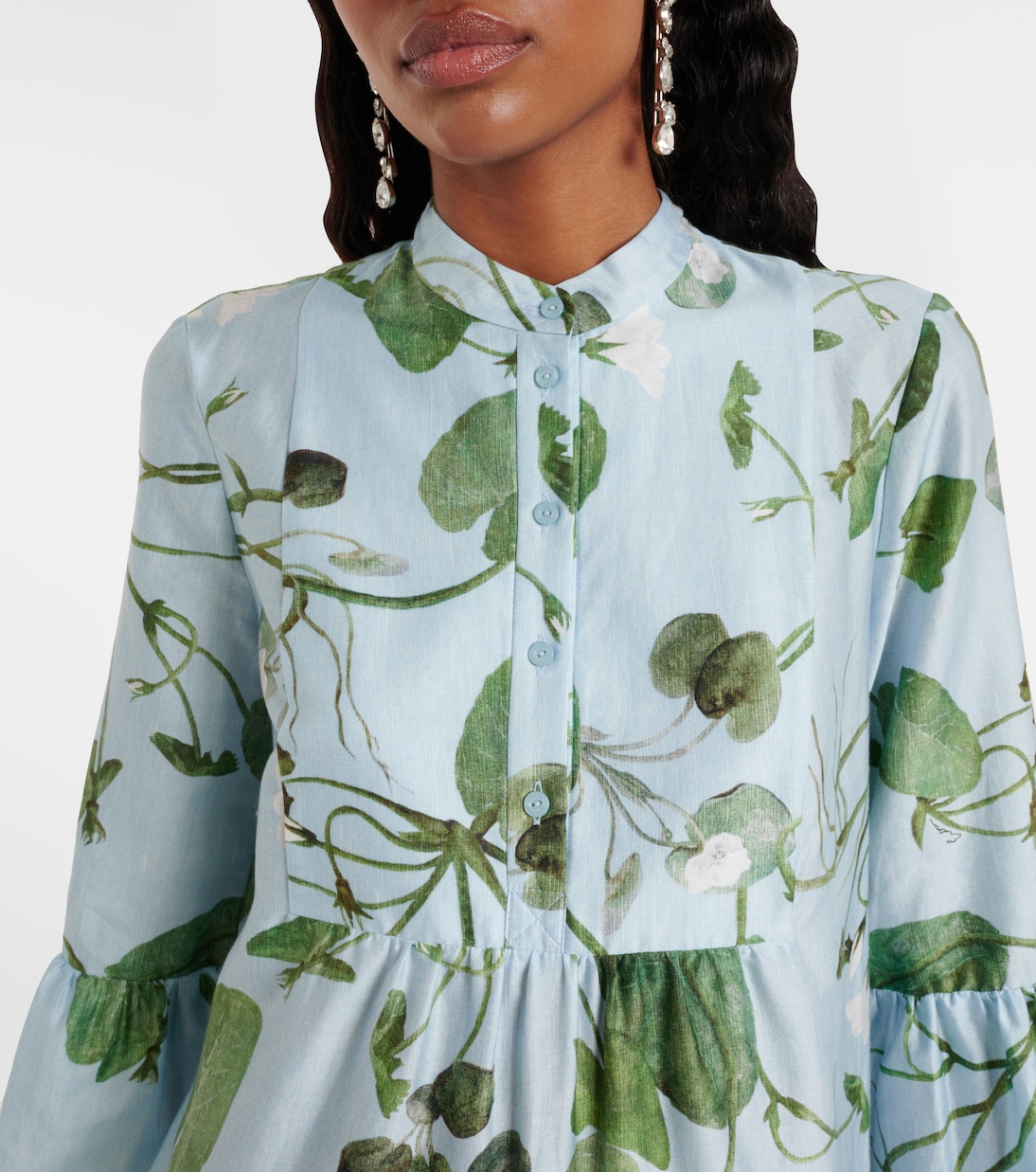 Minikleid aus Baumwolle | Erdem