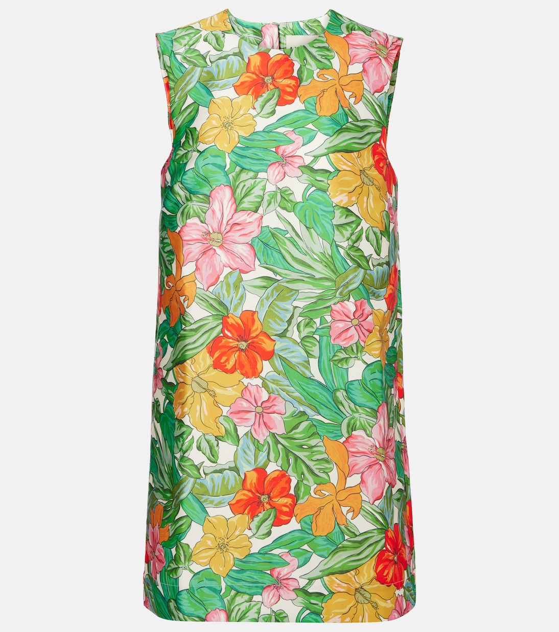 فستان قصير بطبعات الورود Amelia | Alémais