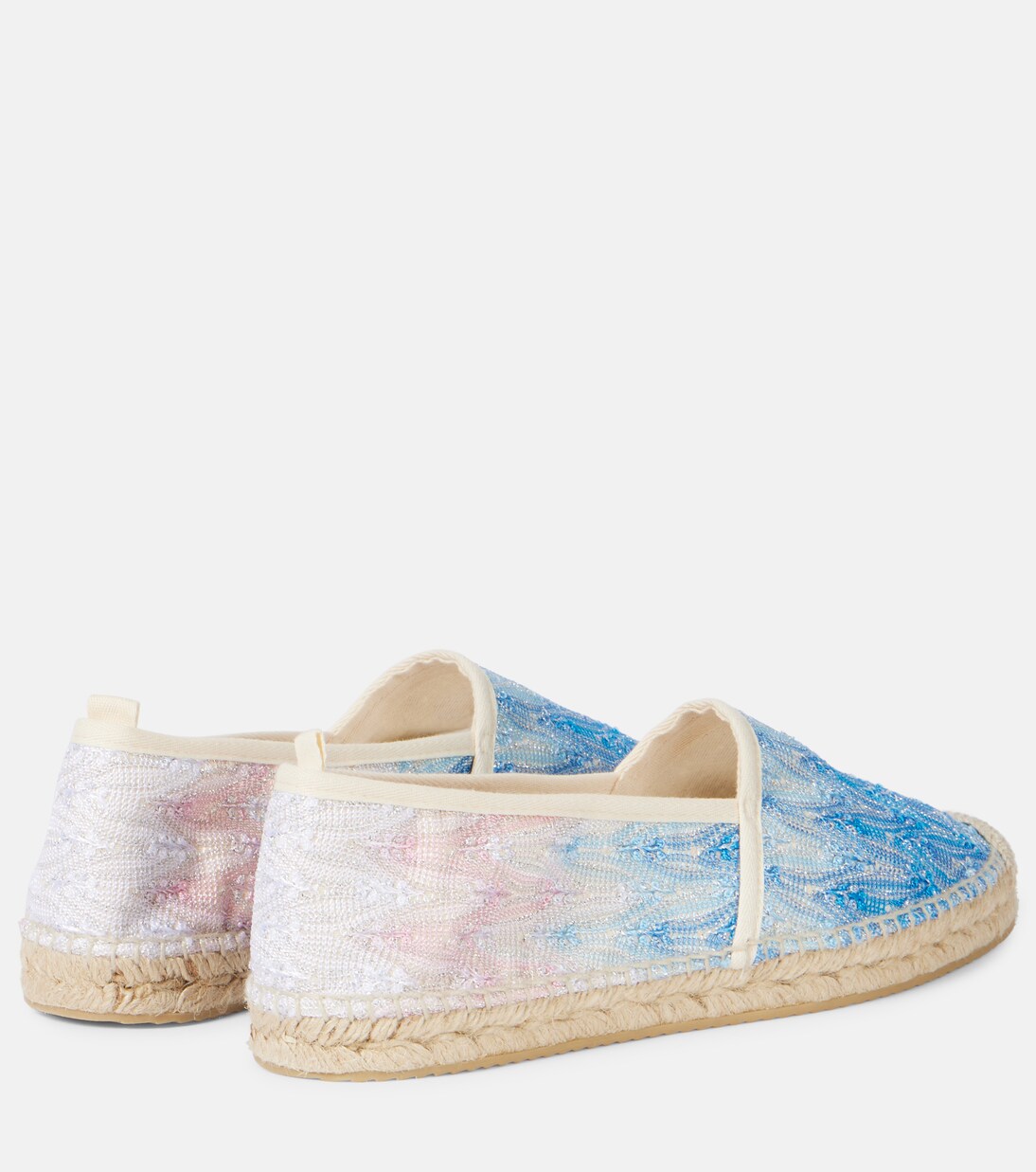Espadrilles Elle aus Häkelstrick | Missoni