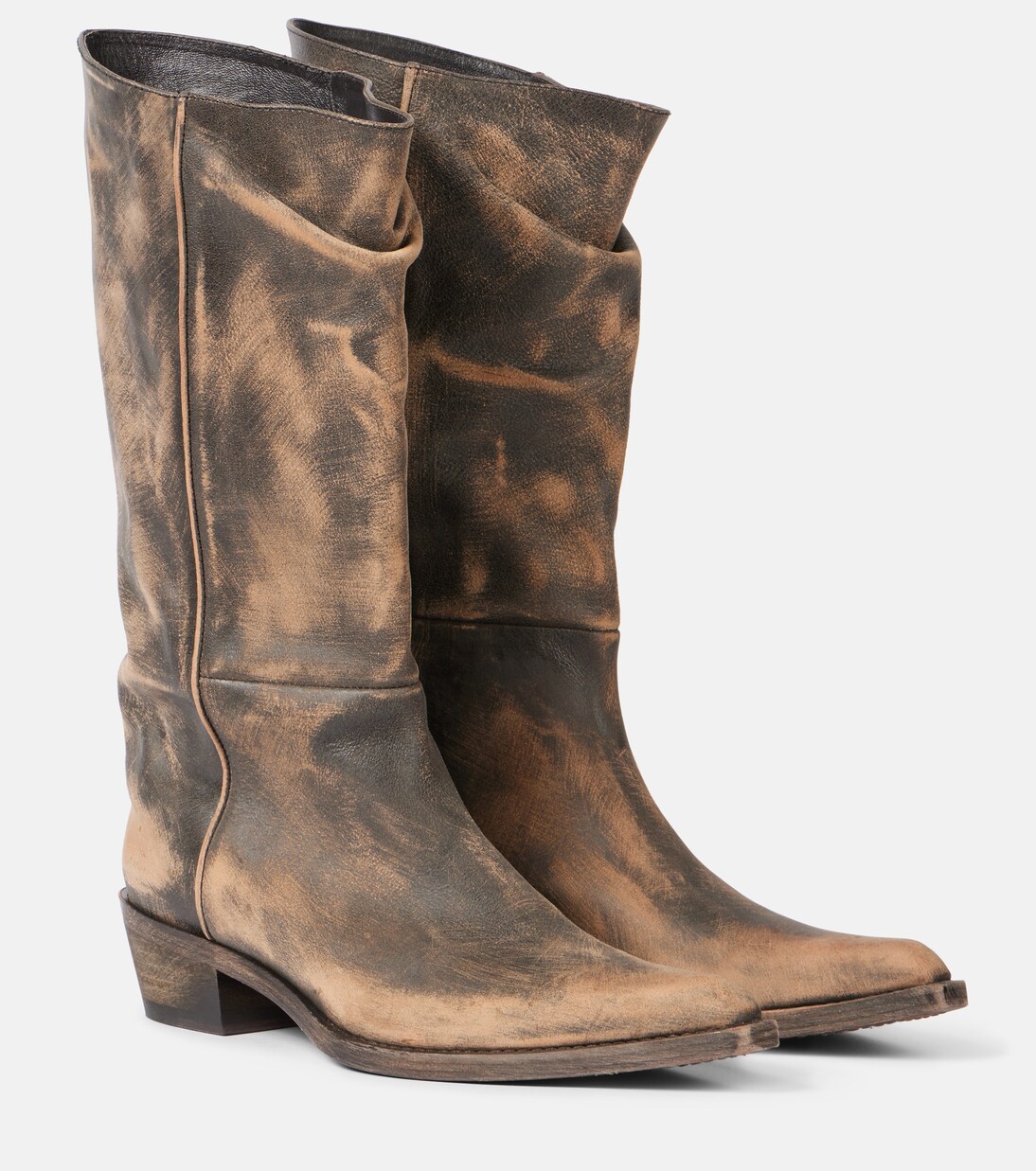 Clive 25 leather boots | Khaite